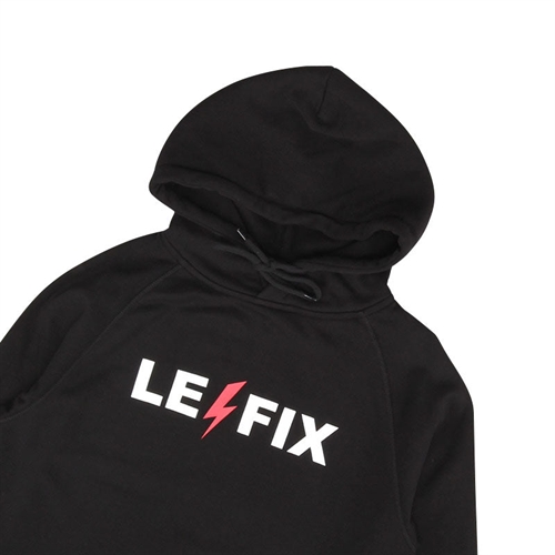 Le Fix Lightning Hooded Sweatshirt - Black